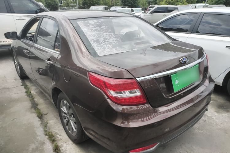 Used Geely Auto Vision 2017 1.5L Manual Happiness Edition Rear Left 45 Deg