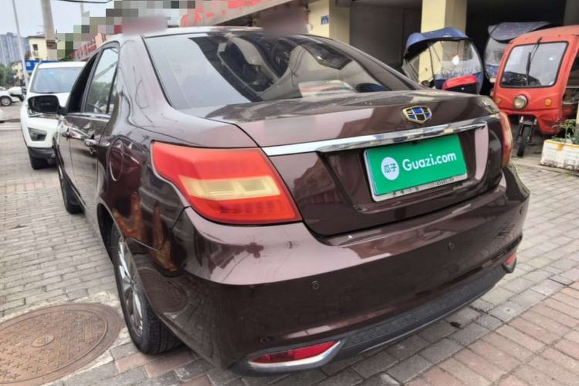 Used Geely Auto Vision 2017 1.5L Manual Happiness Edition Rear Left 45 Deg