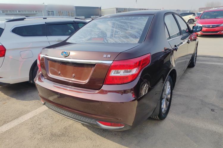 Used Geely Auto Vision 2017 1.5L Manual Happiness Edition Rear Right 45 Deg
