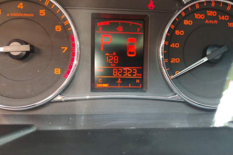 Used Geely Auto Vision 2017 1.5L Automatic Happiness Edition Odometer Close Up