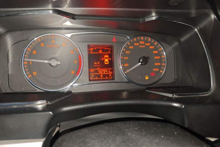 Used Geely Auto Vision 2017 1.5L Manual Happiness Edition Odometer Close Up