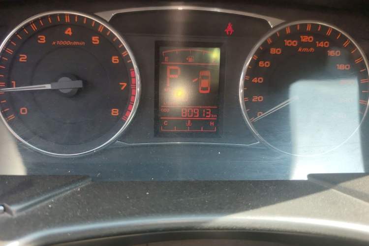 Used Geely Auto Vision 2017 1.5L Automatic Happiness Edition Odometer Close Up