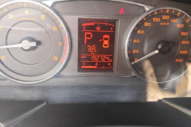Used Geely Auto Vision 2017 1.5L Automatic Happiness Edition Odometer Close Up