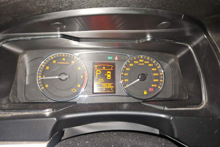 Used Geely Auto Vision 2017 1.5L Automatic Happiness Edition Odometer Close Up