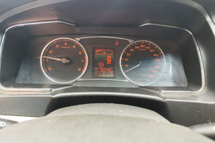 Used Geely Auto Vision 2017 1.5L Manual Happiness Edition Odometer Close Up