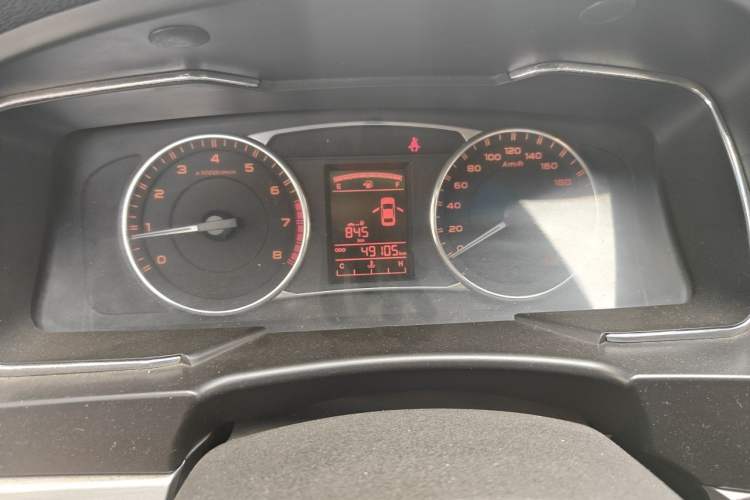 Used Geely Auto Vision 2017 1.5L Manual Happiness Edition Odometer Close Up