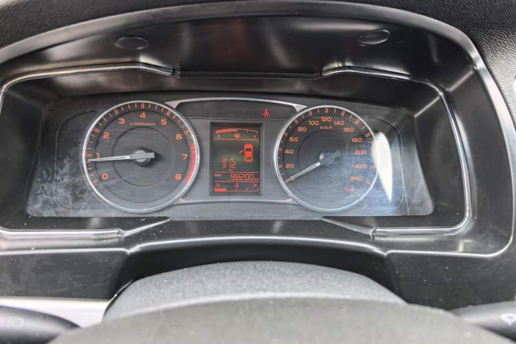 Used Geely Auto Vision 2017 1.5L Manual Happiness Edition Odometer Close Up