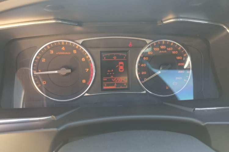 Used Geely Auto Vision 2017 1.5L Manual Happiness Edition Odometer Close Up