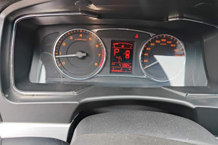 Used Geely Auto Vision 2017 1.5L Automatic Happiness Edition Odometer Close Up