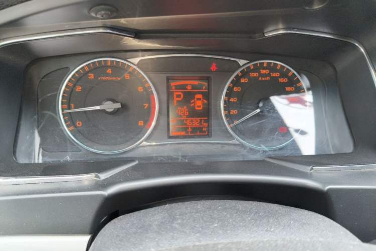 Used Geely Auto Vision 2017 1.5L Automatic Happiness Edition Odometer Close Up