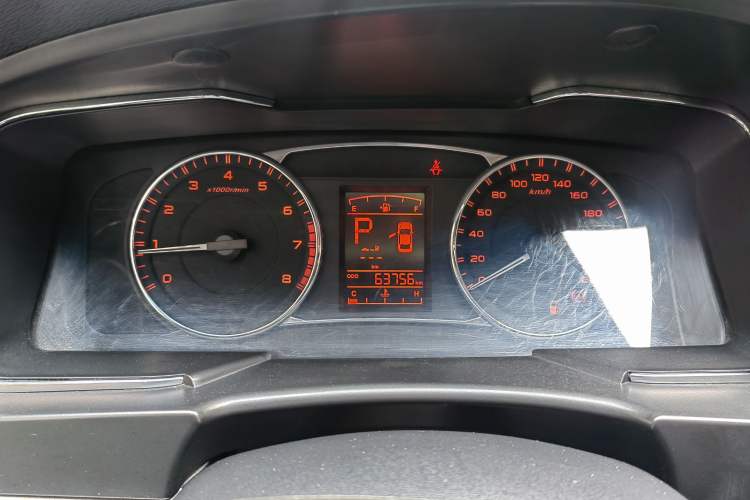 Used Geely Auto Vision 2017 1.5L Automatic Happiness Edition Odometer Close Up