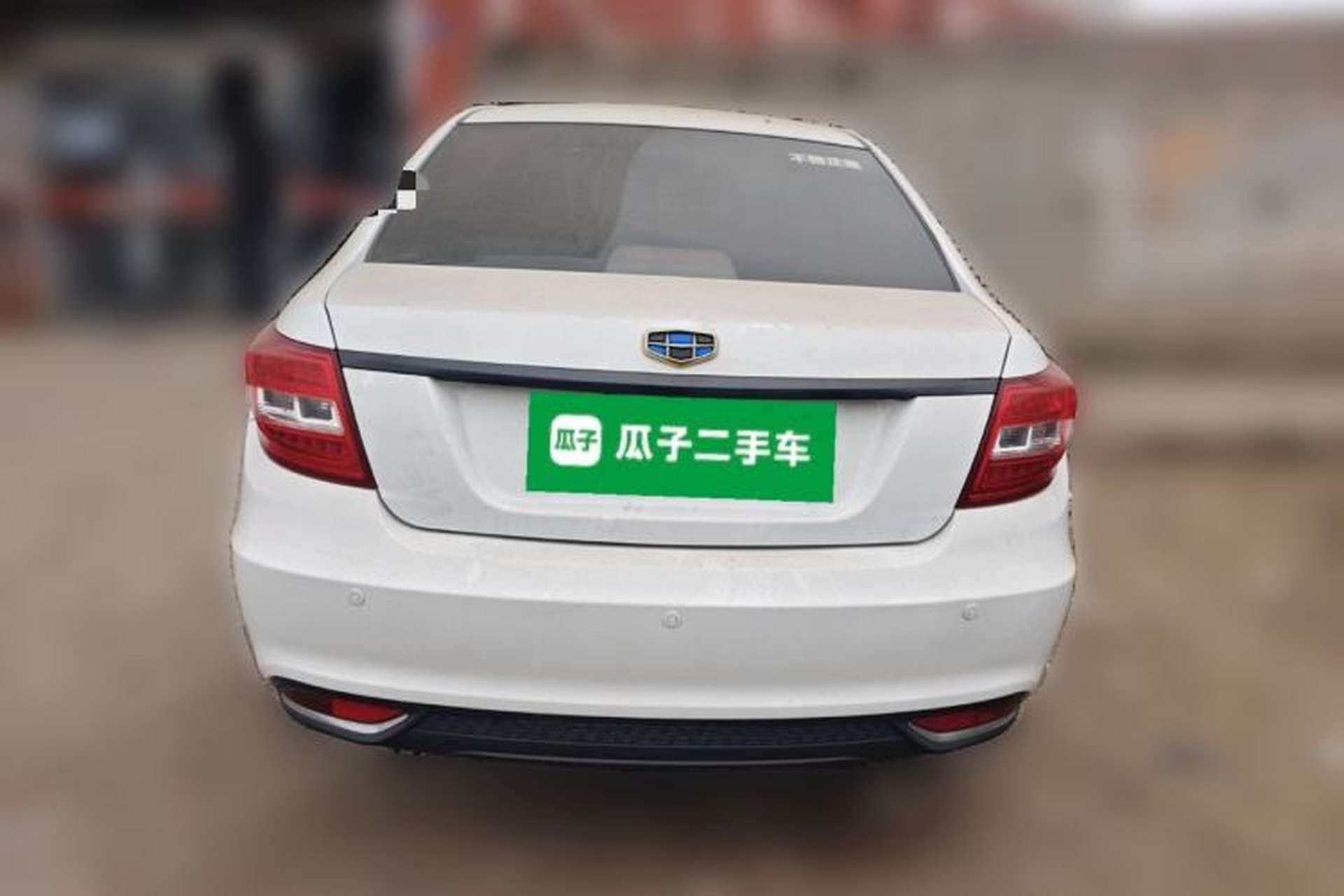 Used Geely Auto Vision 2017 1.5L Manual Happiness Edition Rear