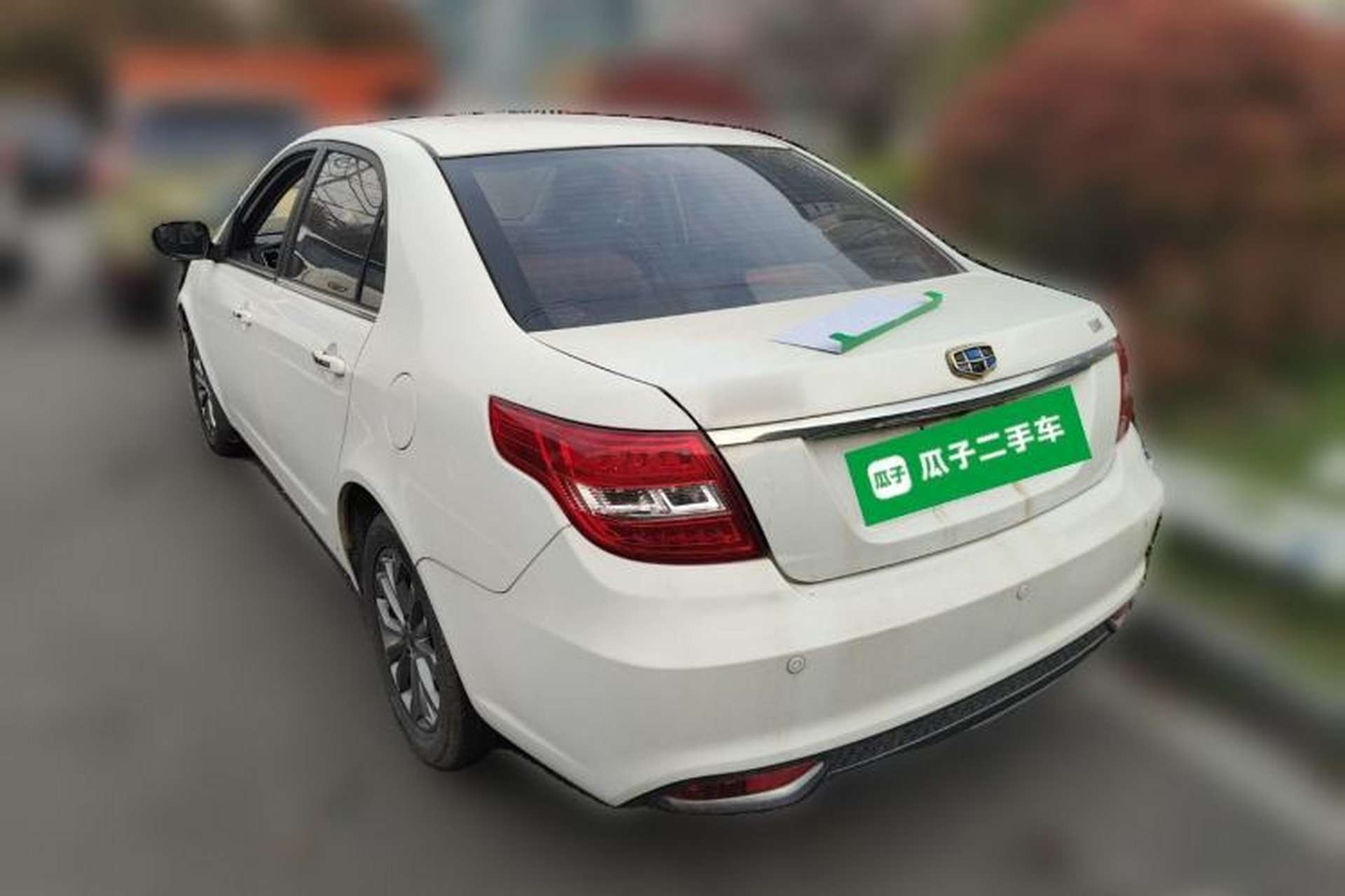 Used Geely Auto Vision 2017 1.5L Automatic Happiness Edition Rear Left 45 Deg