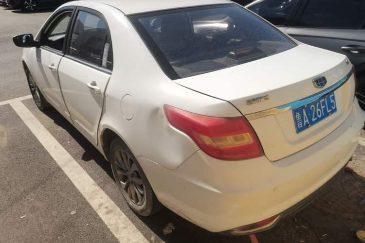 Used Geely Auto Vision 2017 1.5L Manual Happiness Edition Rear Left 45 Deg