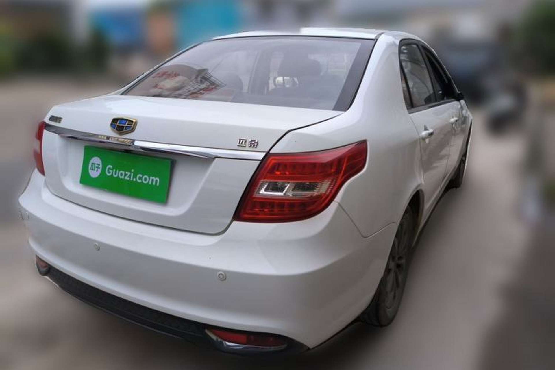 Used Geely Auto Vision 2017 1.5L Automatic Happiness Edition Rear Right 45 Deg
