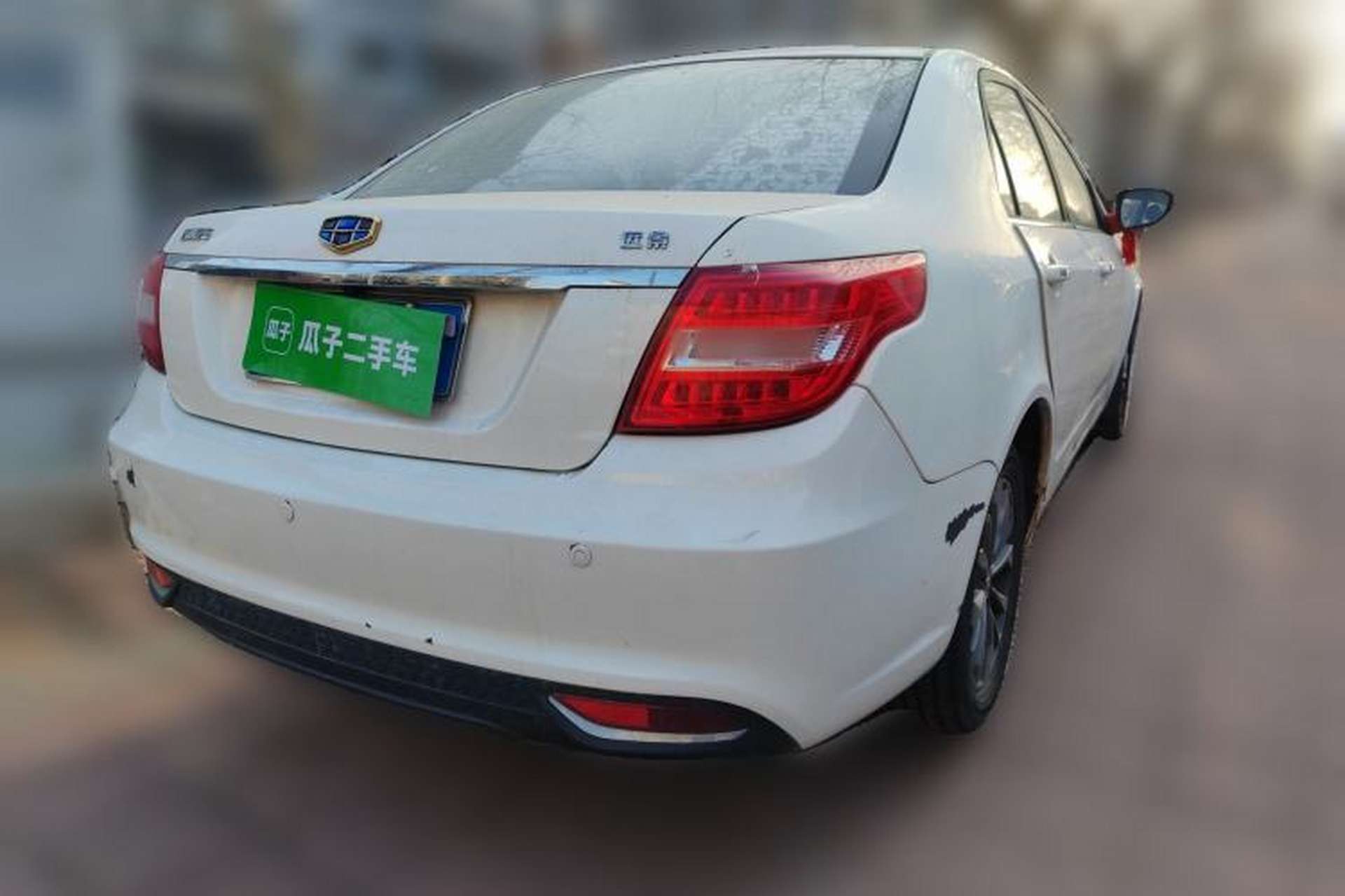 Used Geely Auto Vision 2017 1.5L Manual Happiness Edition Rear Right 45 Deg