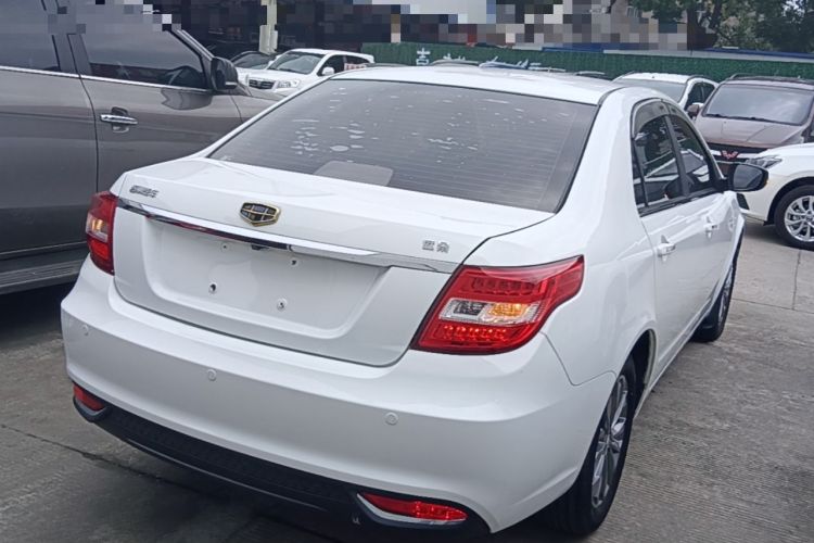 Used Geely Auto Vision 2017 1.5L Manual Happiness Edition Rear Right 45 Deg