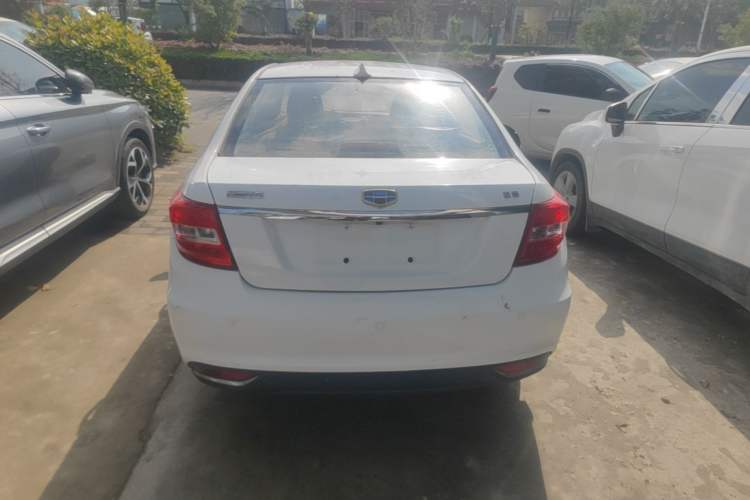 Used Geely Auto Vision 2017 1.5L Manual Happiness Edition Rear