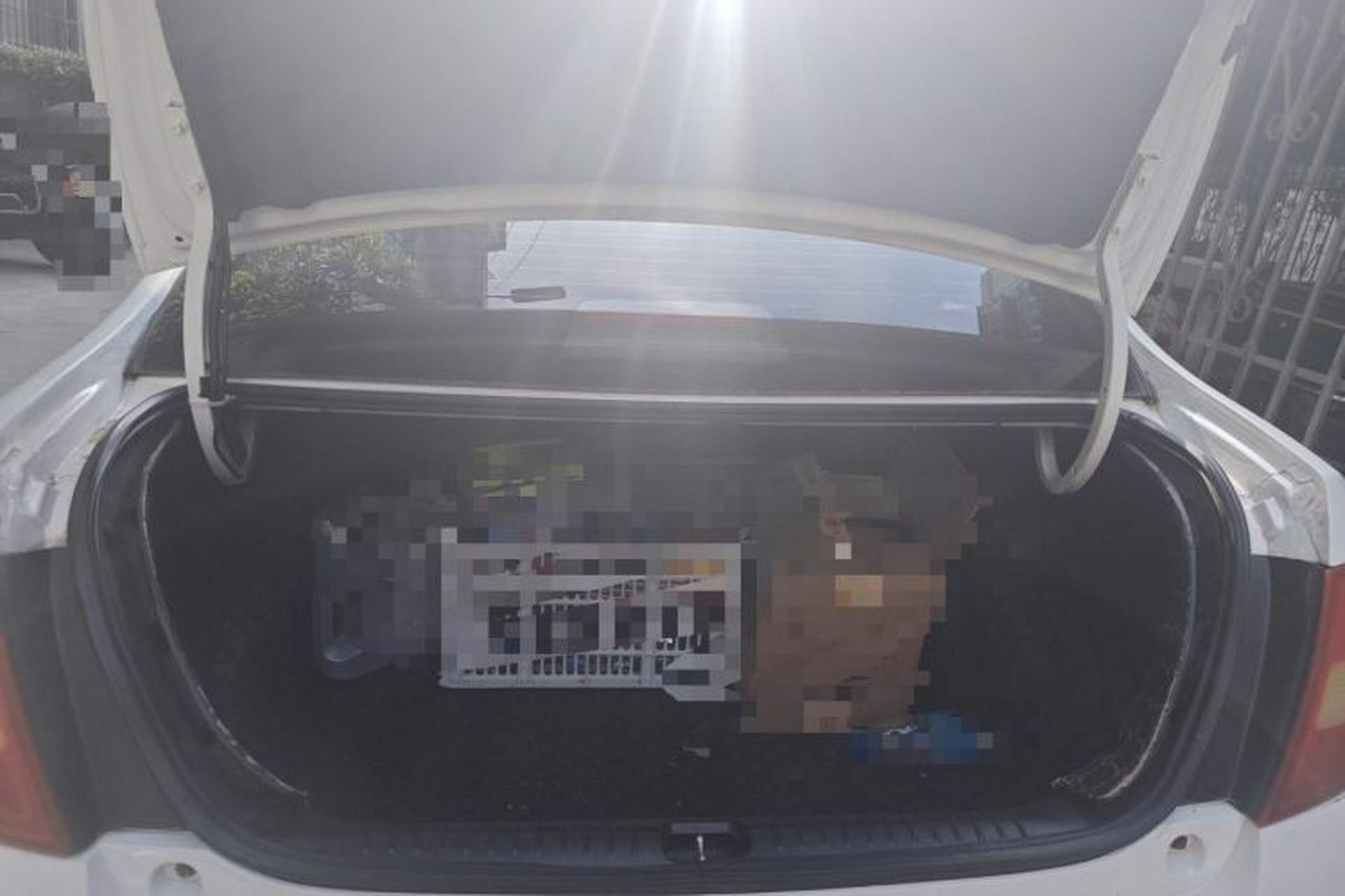 Used Geely Auto Vision 2017 1.5L Manual Happiness Edition Trunk