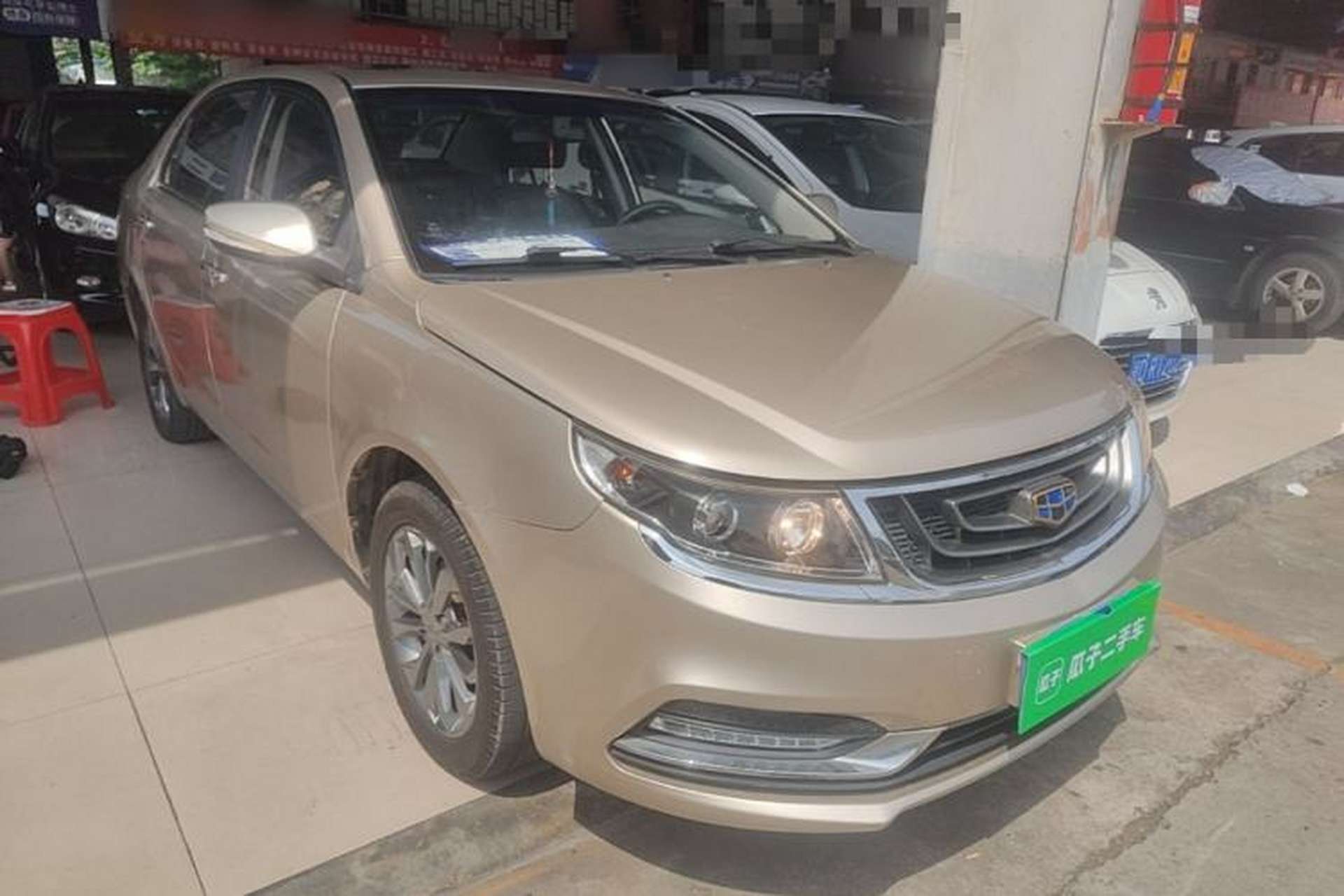 Used Geely Auto Vision 2017 1.5L Manual Happiness Edition Front Right 45 Deg