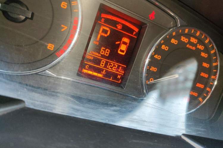 Used Geely Auto Vision 2017 1.5L Automatic Happiness Edition Odometer Close Up
