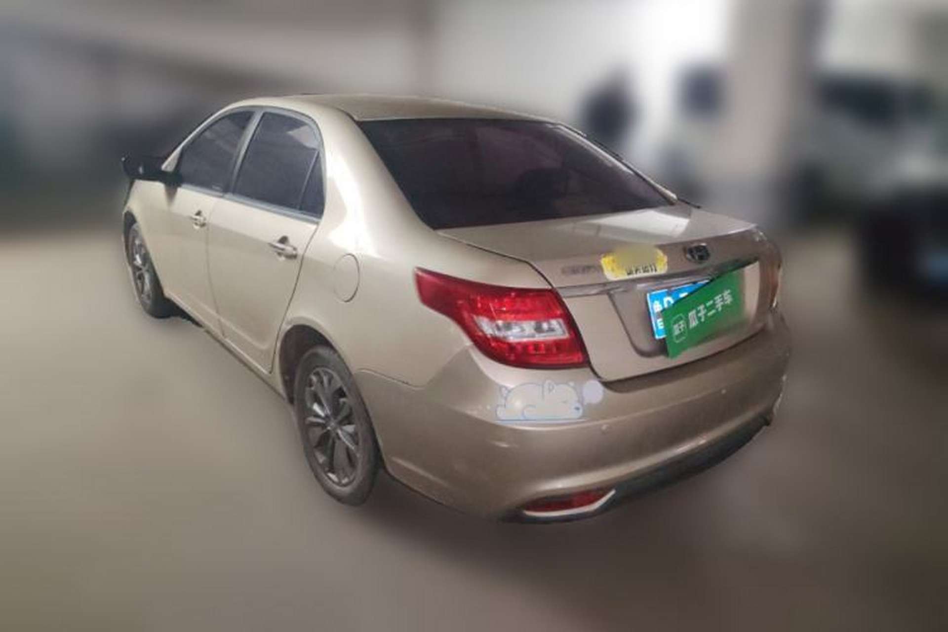 Used Geely Auto Vision 2017 1.5L Automatic Happiness Edition Rear Left 45 Deg