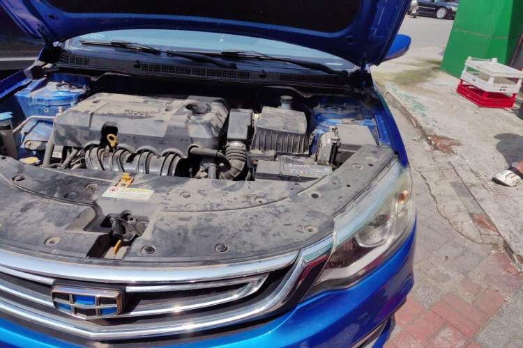 Used Geely Auto Vision 2018 1.5L Automatic Prestige Model Engine Bay Left