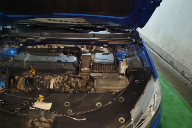 Used Geely Auto Vision 2018 1.5L Automatic Prestige Model Engine Bay Left