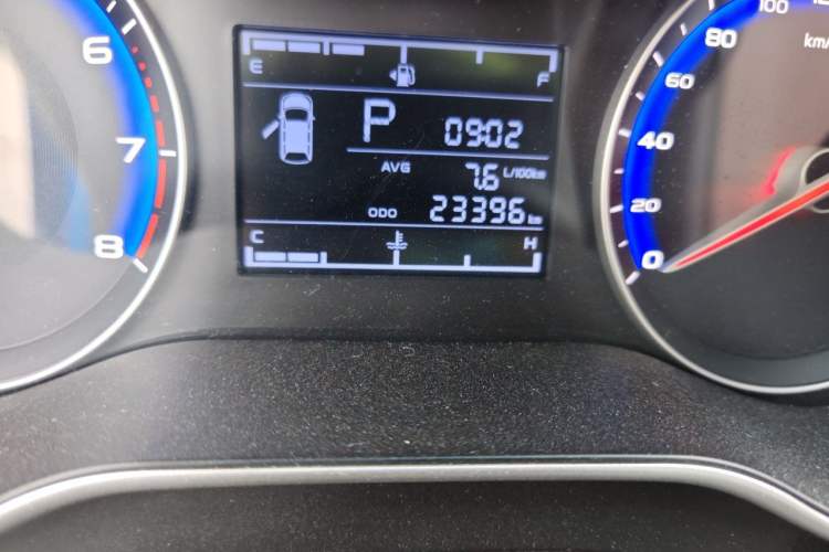Used Geely Auto Vision 2018 1.5L Automatic Happiness Edition Odometer Close Up