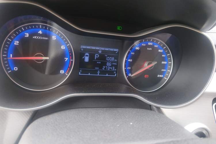 Used Geely Auto Vision 2018 1.5L Automatic Happiness Edition Odometer Close Up