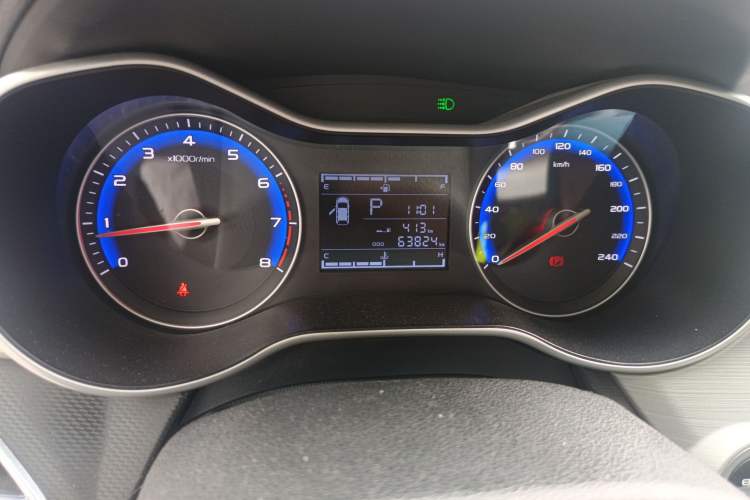 Used Geely Auto Vision 2018 1.5L Automatic Happiness Edition Odometer Close Up