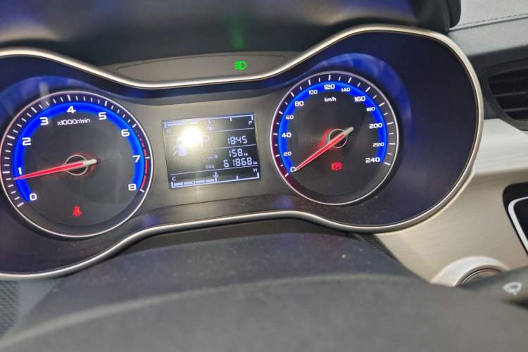 Used Geely Auto Vision 2018 1.5L Automatic Prestige Model Odometer Close Up