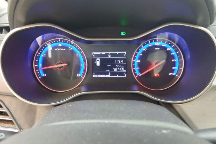 Used Geely Auto Vision 2018 1.5L Manual Happiness Edition Odometer Close Up
