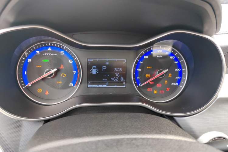 Used Geely Auto Vision 2018 1.5L Automatic Happiness Edition Odometer Close Up