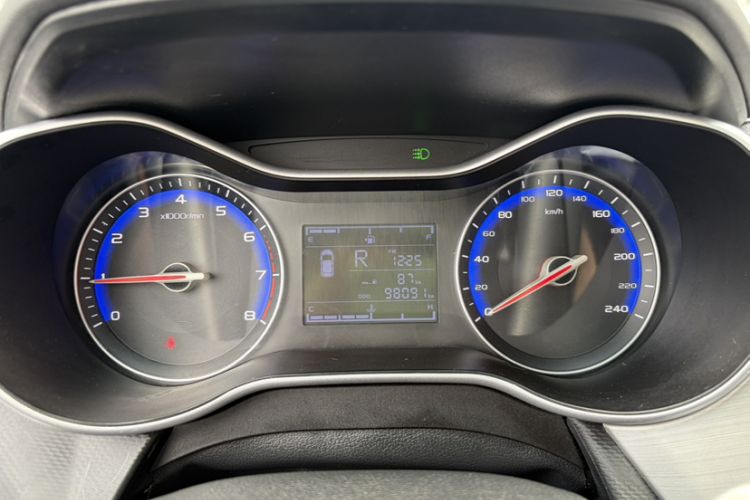 Used Geely Auto Vision 2018 1.5L Automatic Happiness Edition Odometer Close Up