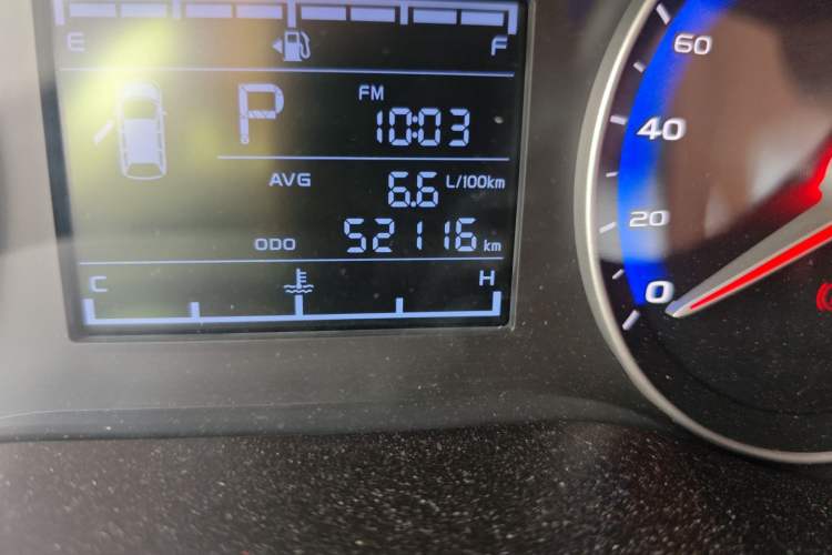 Used Geely Auto Vision 2018 1.5L Automatic Happiness Edition Odometer Close Up
