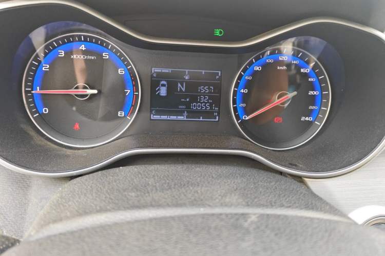 Used Geely Auto Vision 2018 1.5L Automatic Happiness Edition Odometer Close Up