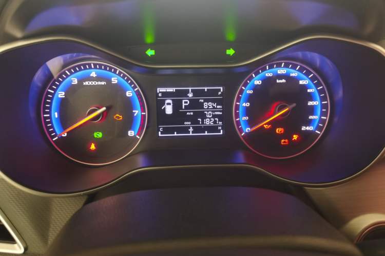 Used Geely Auto Vision 2018 1.5L Automatic Happiness Edition Odometer Close Up