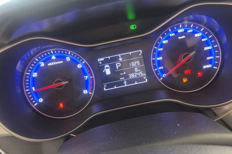 Used Geely Auto Vision 2018 1.5L Automatic Happiness Edition Odometer Close Up