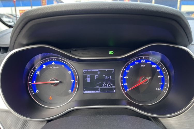 Used Geely Auto Vision 2018 1.5L Automatic Happiness Edition Odometer Close Up