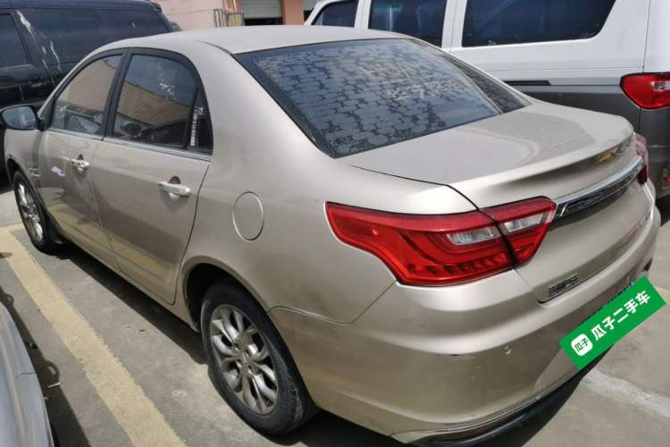 Used Geely Auto Vision 2018 1.5L Automatic Happiness Edition Rear Left 45 Deg