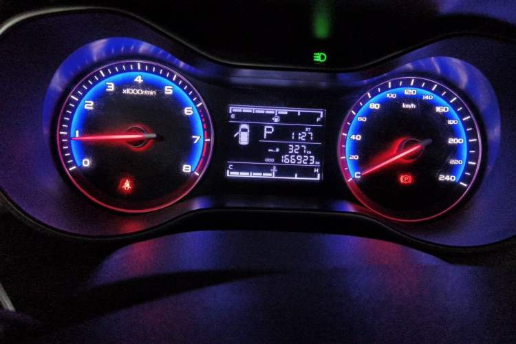 Used Geely Auto Vision 2018 1.5L Automatic Happiness Edition Odometer Close Up