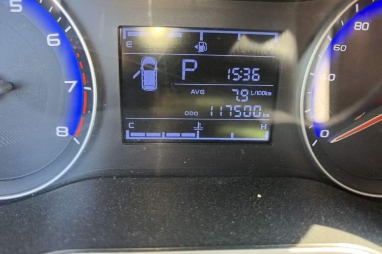 Used Geely Auto Vision 2018 1.5L Automatic Happiness Edition Odometer Close Up