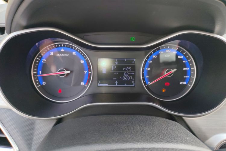 Used Geely Auto Vision 2018 1.5L Automatic Happiness Edition Odometer Close Up