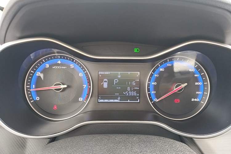 Used Geely Auto Vision 2018 1.5L Automatic Prestige Model Instrument Cluster