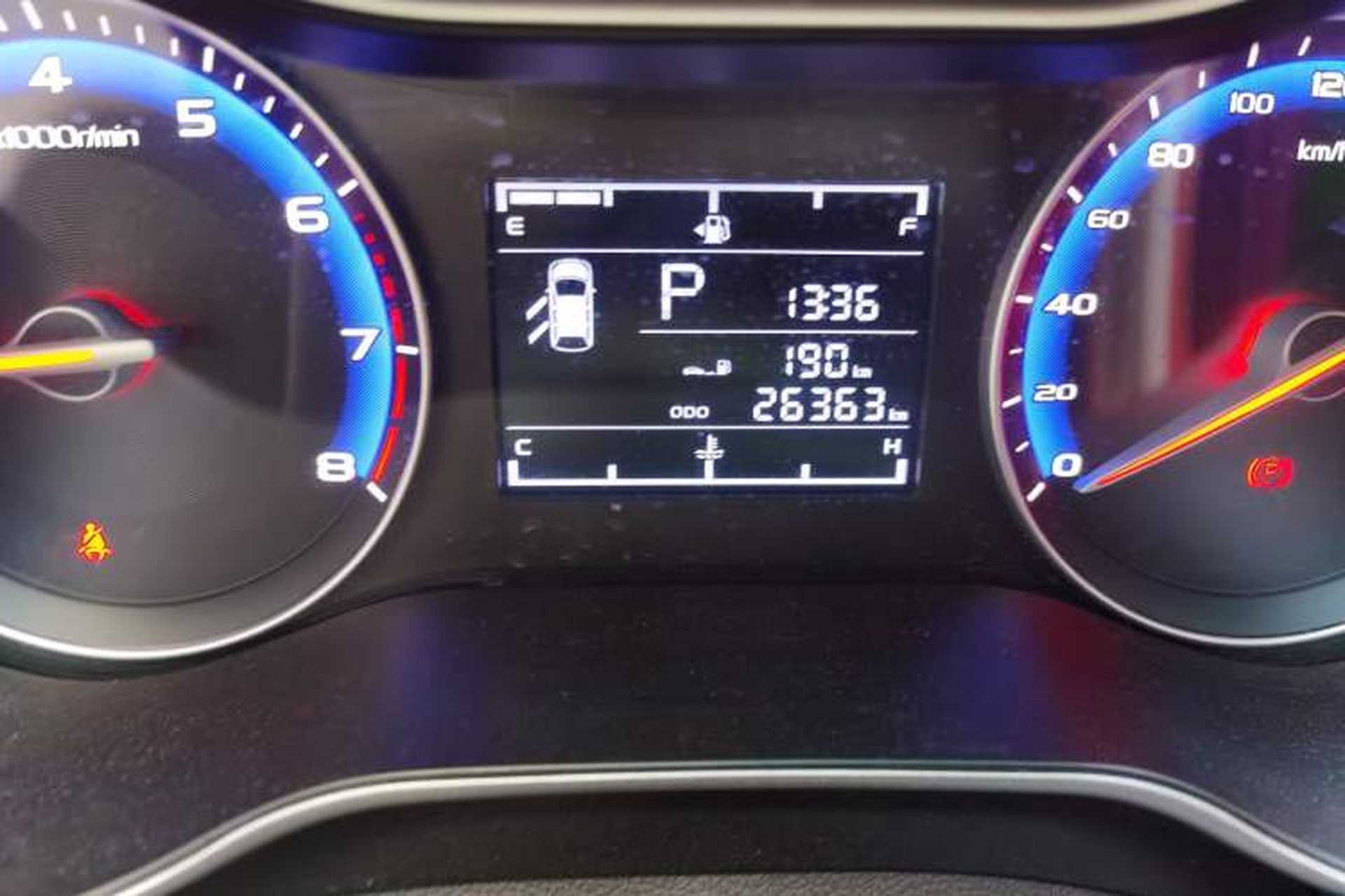 Used Geely Auto Vision 2018 1.5L Automatic Happiness Edition Odometer Close Up