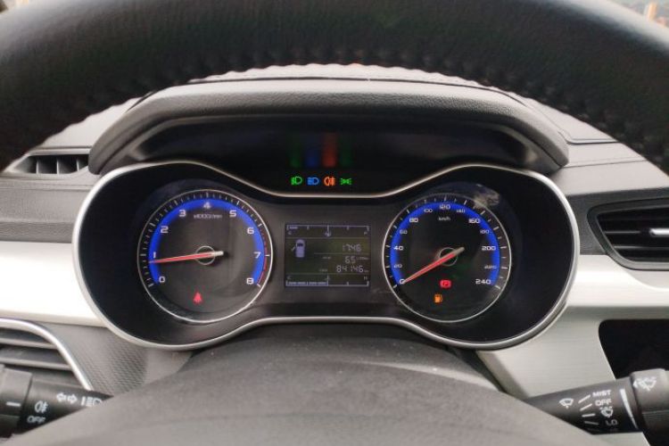 Used Geely Auto Vision 2018 1.5L Manual Happiness Edition Odometer Close Up