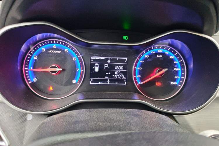 Used Geely Auto Vision 2018 1.5L Automatic Happiness Edition Odometer Close Up
