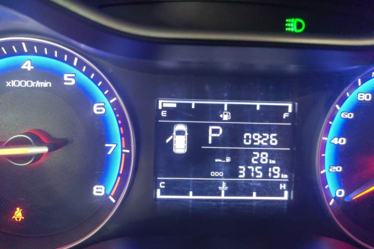 Used Geely Auto Vision 2018 1.5L Automatic Happiness Edition Odometer Close Up