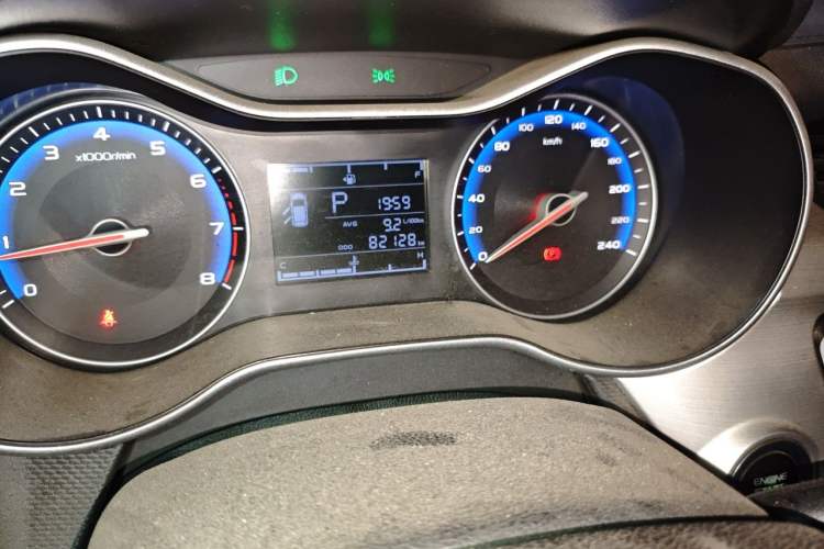 Used Geely Auto Vision 2018 1.5L Automatic Happiness Edition Odometer Close Up